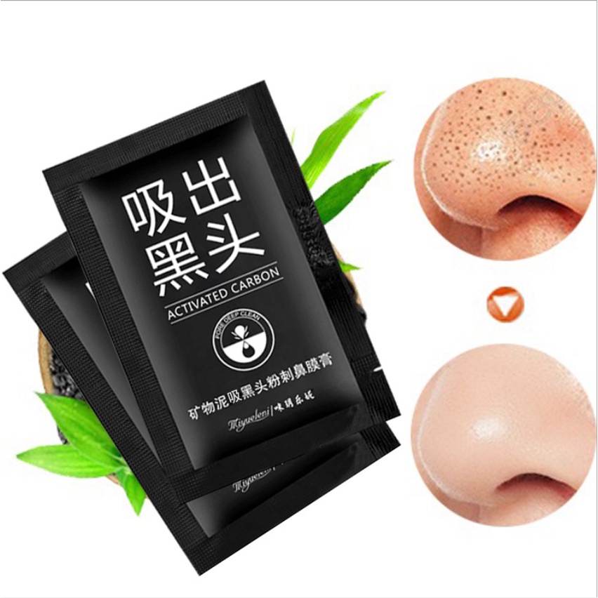 Mặt nạ bùn khoáng lột mụn đầu đen se khít lỗ chân lông chăm sóc da tiện dụng