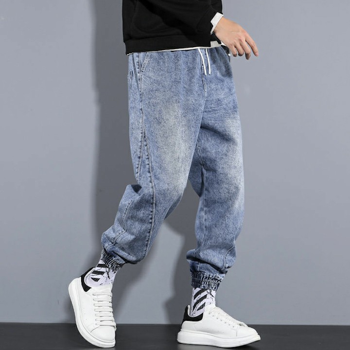 Quần jeans jogger màu trơn Mã: ND1756