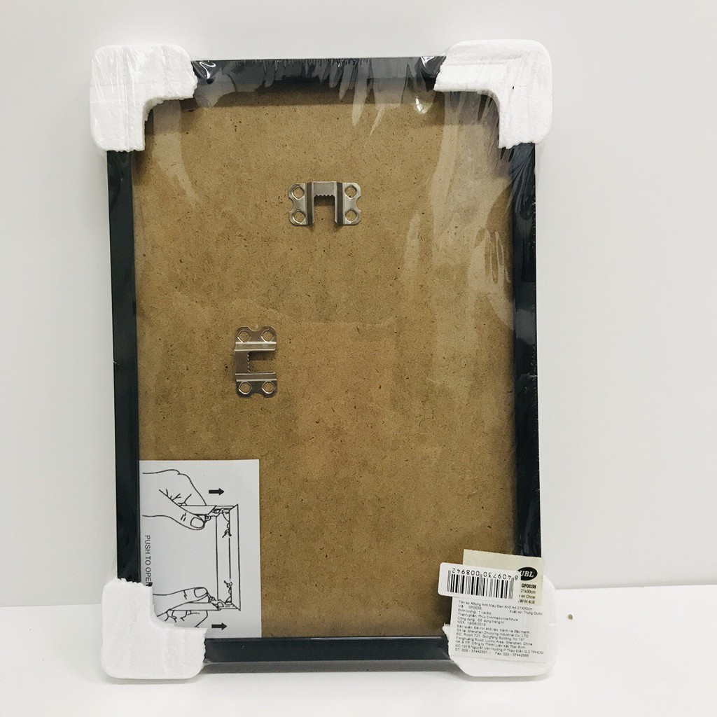 Khung Ảnh Màu Đen 21X30cm Uncle Bills GF0038
