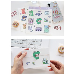 Hình dán phong cách Hàn Quốc - Decor Sticker