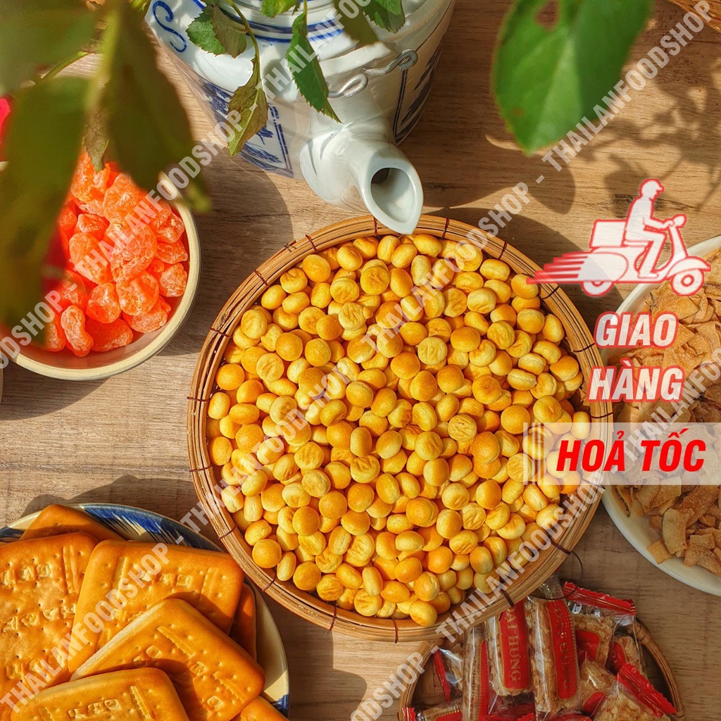 Bánh Hạt Ngọc (Bánh Nút - Bánh Quy Giòn) Lon 250Gram