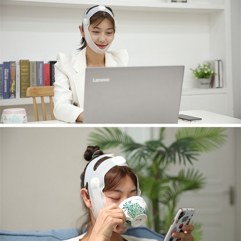 Băng Quấn Tạo Khuôn Mặt V-Line Bằng TPU Thoáng Khí Chất Lượng Cao