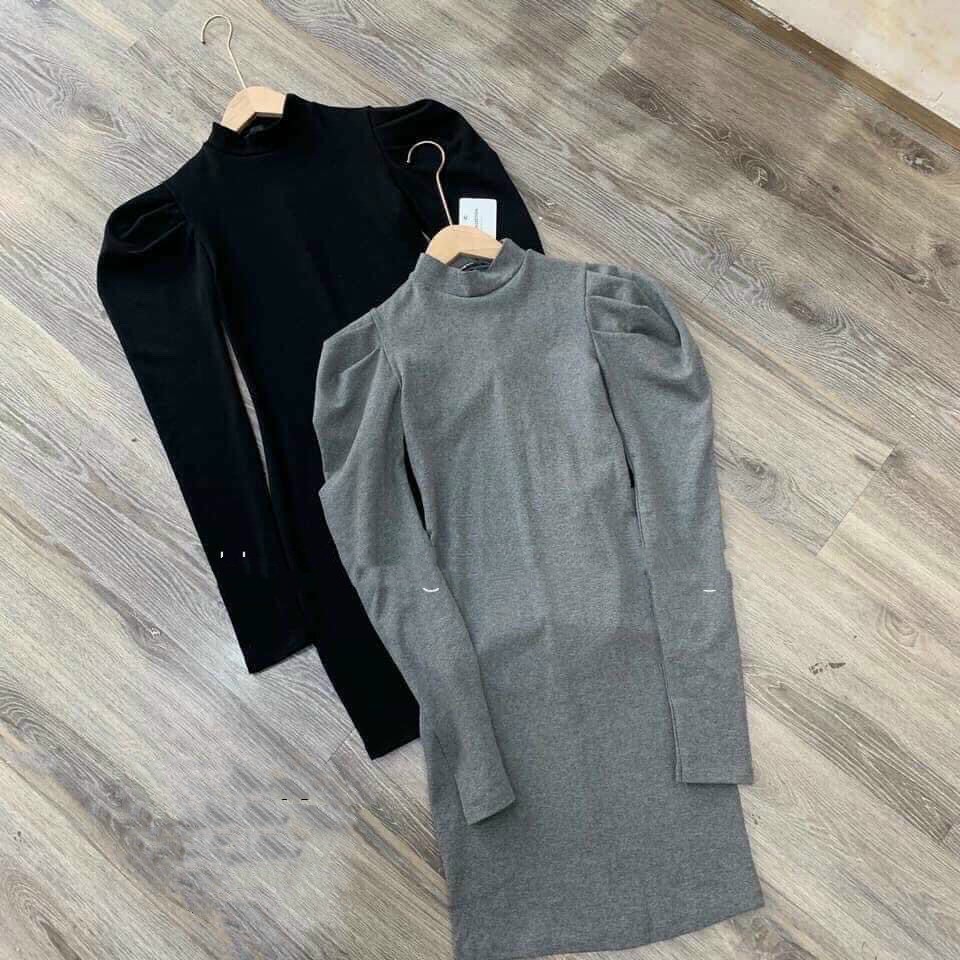 Đầm dự tiệc ღ FREESHIP ღ  Váy ôm body tay dài vai bồng thời trang XIXO cao cấp mã DAM0041