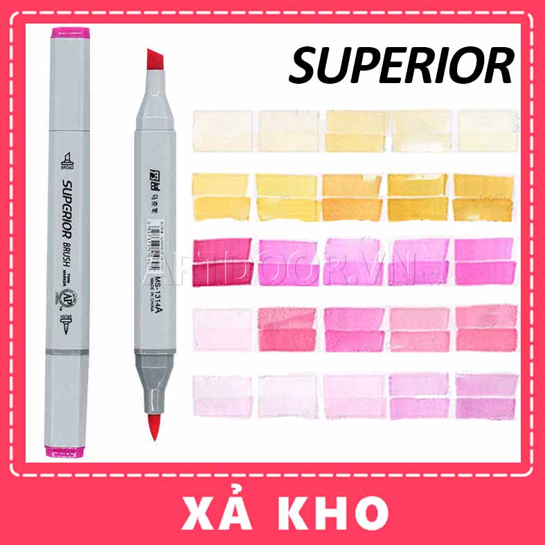 [ARTDOOR] Bút Marker SUPERIOR Brush Lẻ (từ 1~146)