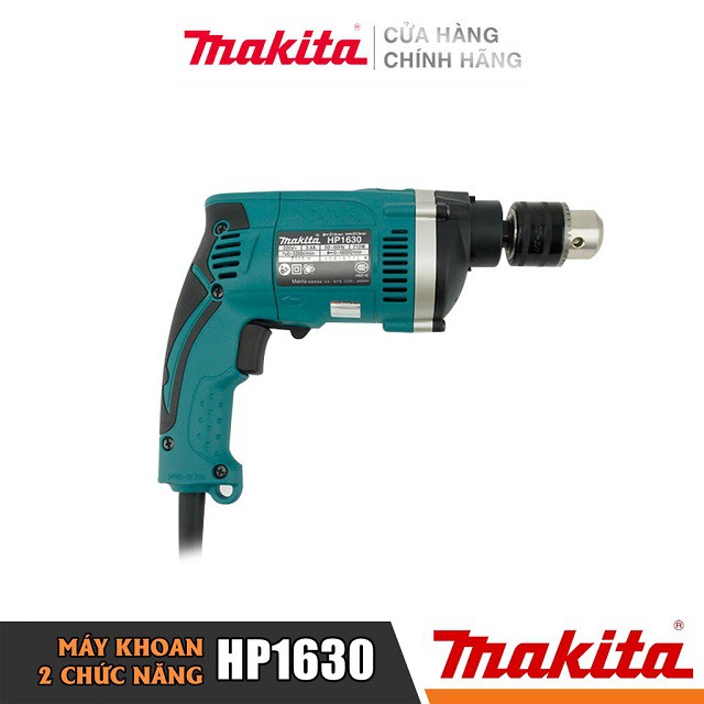 [Chính Hãng] Máy Khoan Búa Makita HP1630 (710W-16MM), Giá Đại Lý Cấp 1, Bảo Hành Tại Các TTBH Toàn Quốc