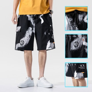 Quần đùi thể thao họa tiết rằn ri dành cho nam / size m-4xl