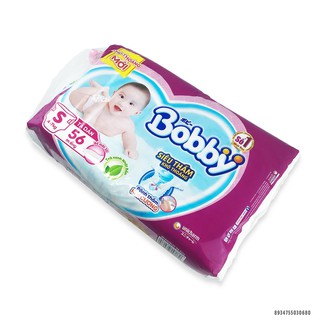 Tã Dán Bobby Sơ Sinh Siêu Thấm Gói Đại S56 (56 Miếng)