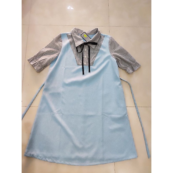 Đầm - váy bầu công sở có cổ