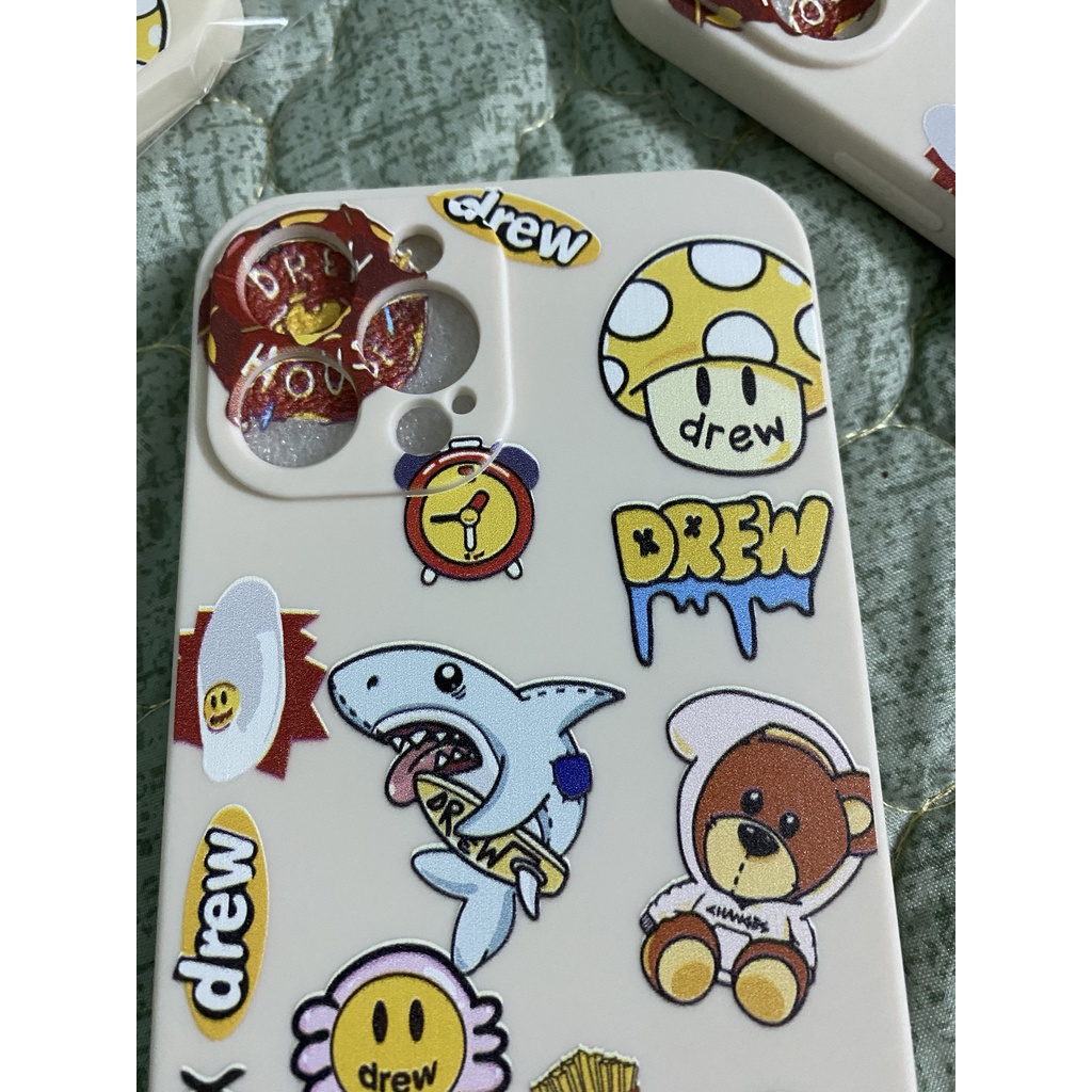 Ốp điện thoại DREW DOLPHIN CASE bằng TPU cho IPHONE 6/6S/7/8/X/XS/XSMAX/11/12/13/PLUS/PRO/PROMAX