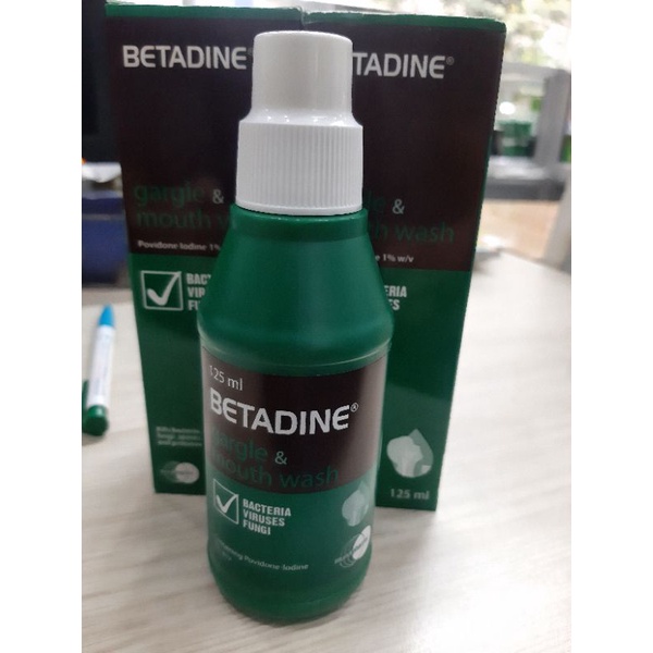 Xúc miệng Betadine