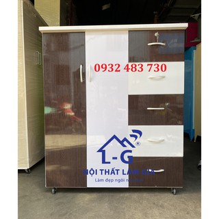 Tủ nhựa đài loan - Tủ quần áo 2 cánh 5 ngăn giá rẻ màu đen trắng HCM FREESHIP ( VIDEO THỰC TẾ)
