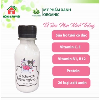 Sữa bò non ủ kích trắng chai 100ml