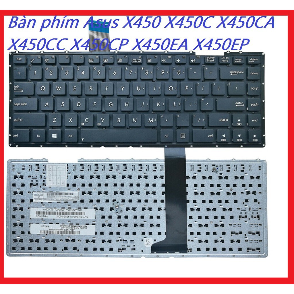 Bàn phím laptop Asus X452 X452L X452C X452CP X452VP X452EA