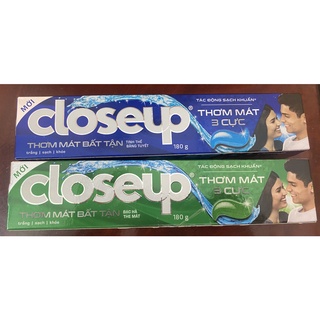Kem đánh răng closeup 180g thơm mát 3 cực