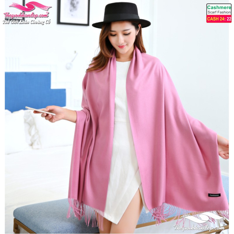 Khăn Quàng Cổ Nữ CASHMERE Đẹp, Sang Trọng - KLCM-1