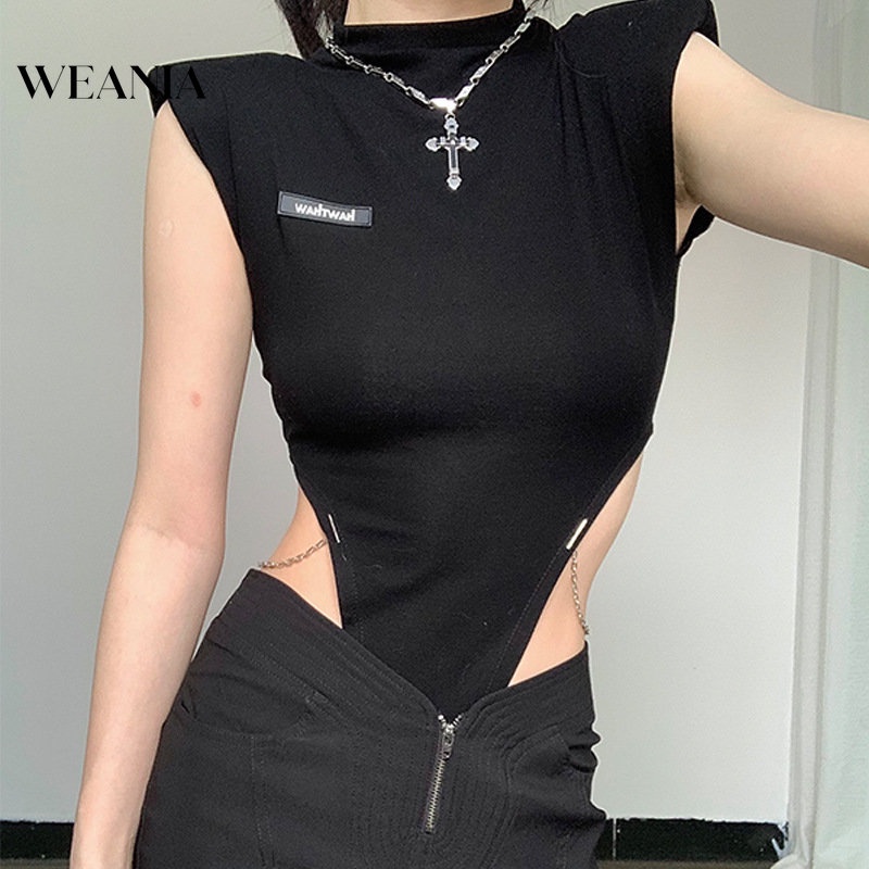 Bodysuit Không Tay Quyến Rũ Thời Trang Dành Cho Nữ