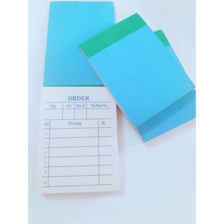 combo 50 cuốn sổ oder 2 liên in sẵn