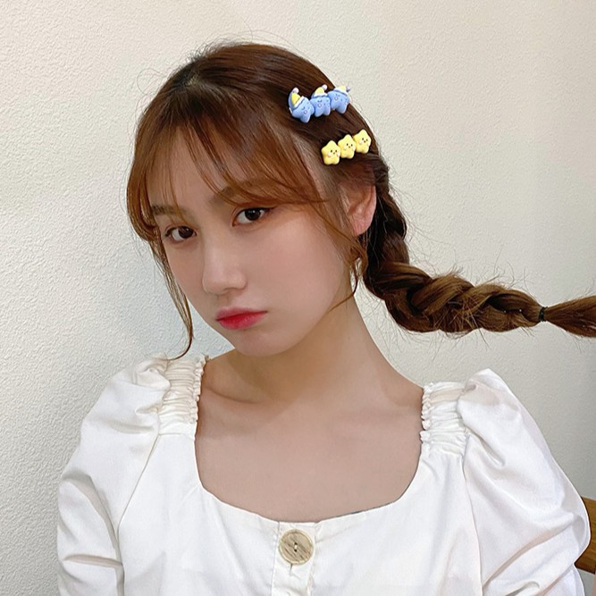 Kẹp tóc hình ngôi sao nhiều màu tuỳ chọn xinh xắn cho nữ