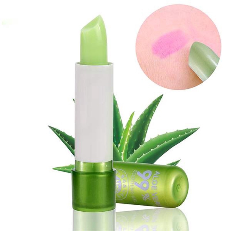[Hàng mới về] Son môi thay đổi màu sắc chiết xuất lô hội giữ ẩm lâu phai | BigBuy360 - bigbuy360.vn