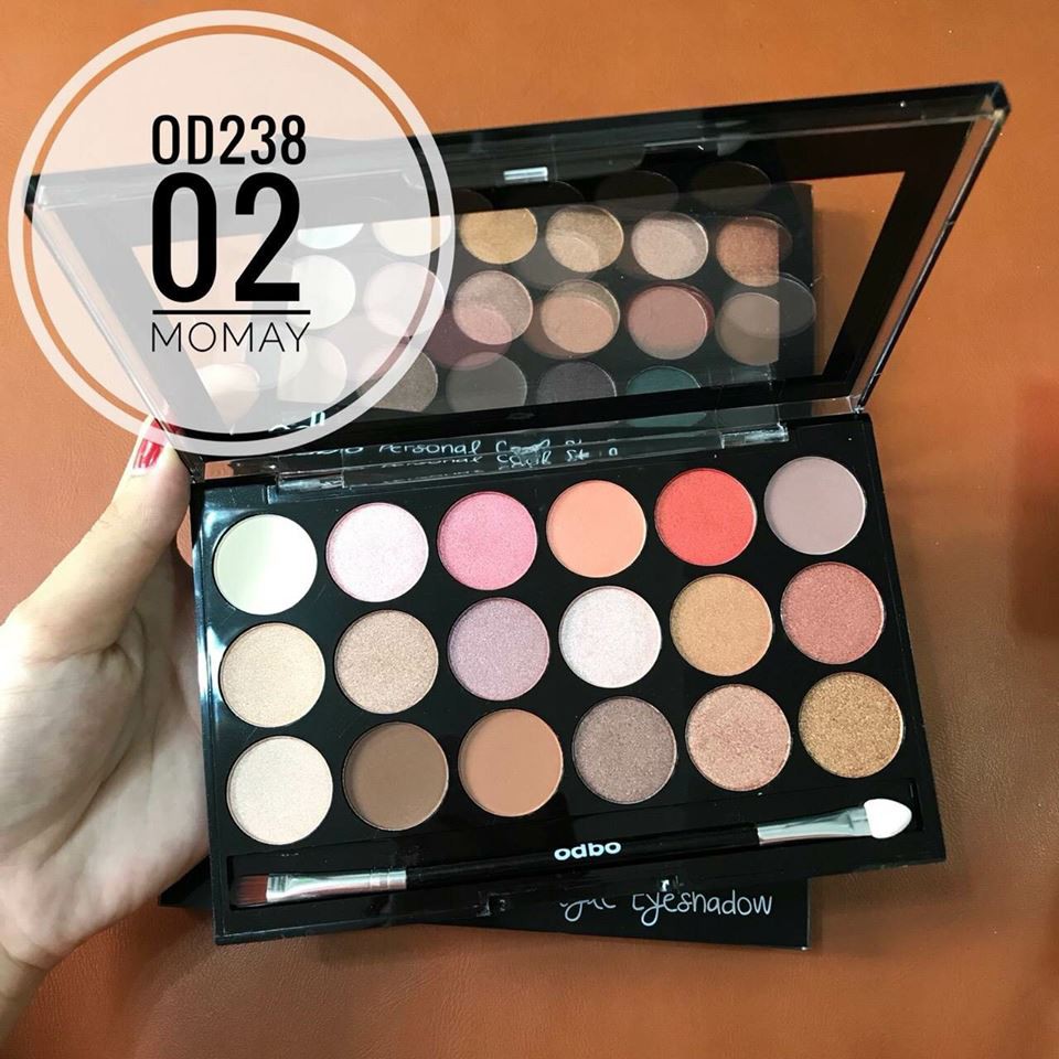 BẢNG PHẤN MẮT 18 Ô ODBO PERSONAL COOL STYLE EYESHADOW (OD238)