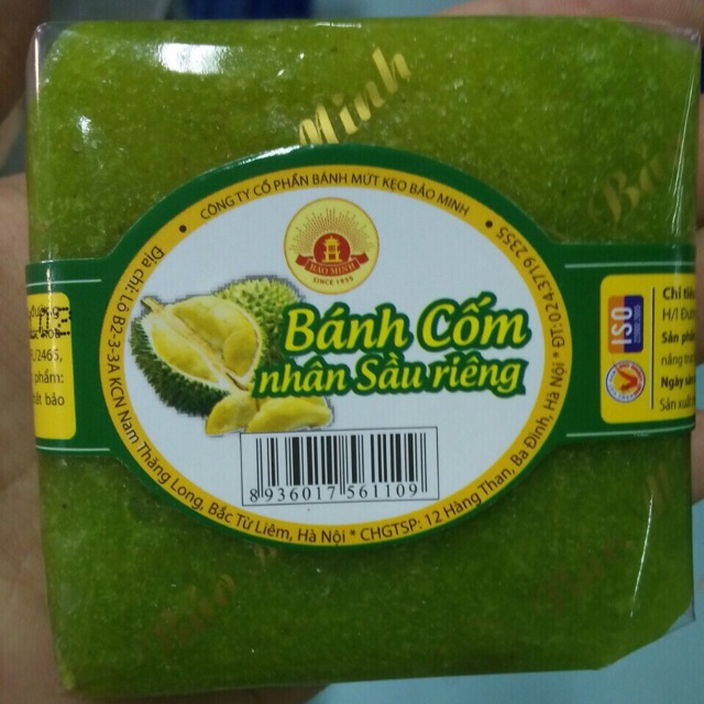 Bánh cốm sầu riêng to đại chính hãng bảo minh