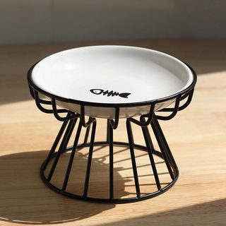 Bát ăn cho mèo chống gù lưng bảo vệ cột sống sang trọng tiện dụng - chén thức ăn cho mèo