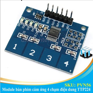 Module bàn phím cảm ứng 4 chạm điện dung TTP224