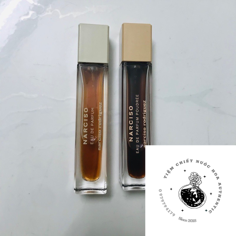 Combo mini 2x10ml Narciso Rodriguez edp và Poudree