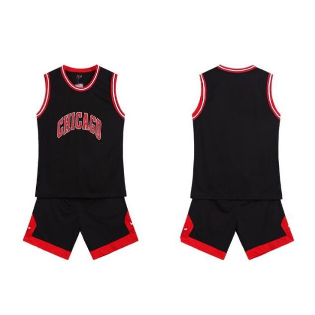 Bộ quần áo bóng rổ NBA cao cấp( chicago bulls)  ཾ