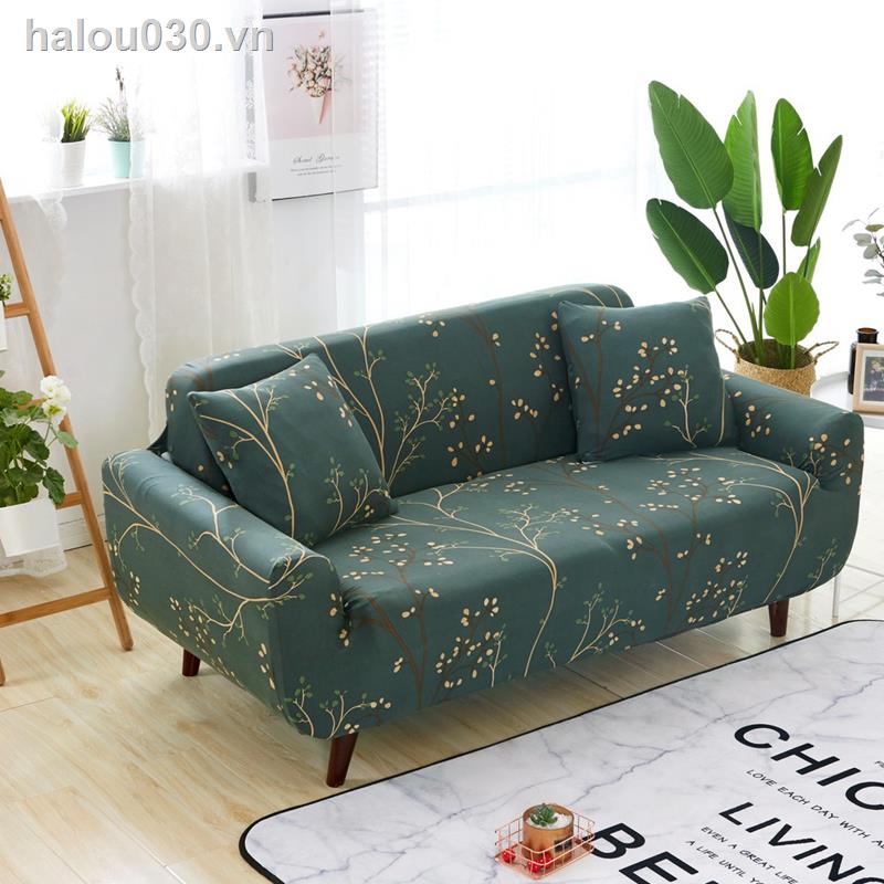 Stock⊕■Ghế sofa lười bao gồm tất cả bao gồm phổ quát bao gồm trong đệm khăn mùa hè hoa ma thuật da cát phát hành bìa vải bọc