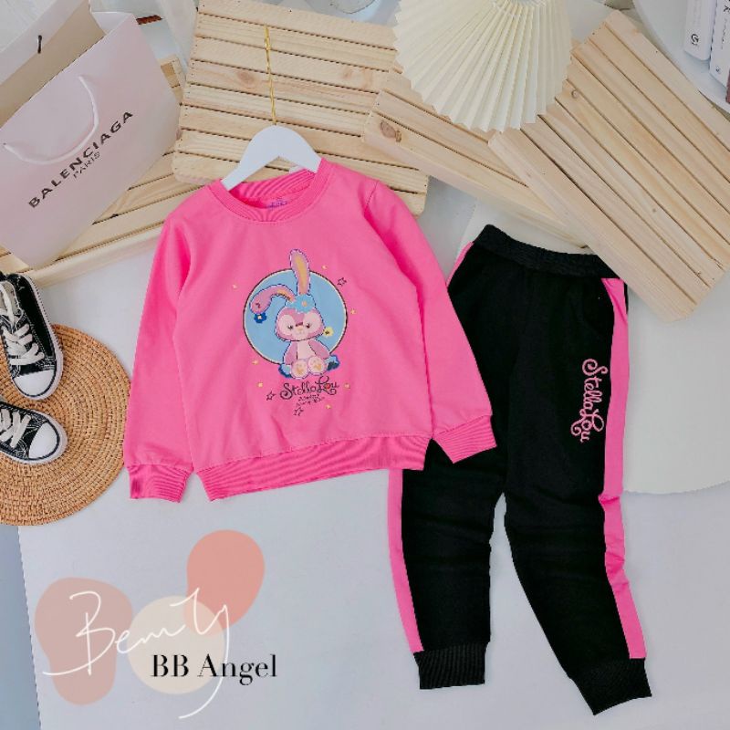 Bộ da cá nhà máy Bb Angel cho bé gái lớn