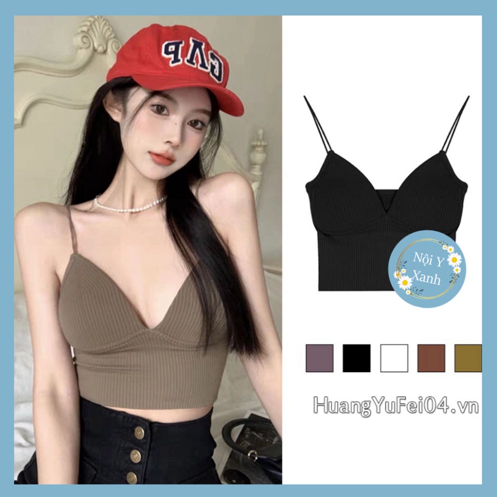 Áo yếm nữ Tay Thiết Kế Mới Quyến Rũ Thời Trang Mùa Hè Dành Cho nội y xanh chất cực đẹp, sang chảnh, đồ lót