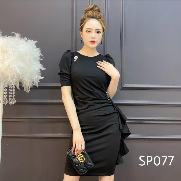 ADIOS Váy body ngọc sườn, váy công sở, dự tiệc quyến rũ SP077