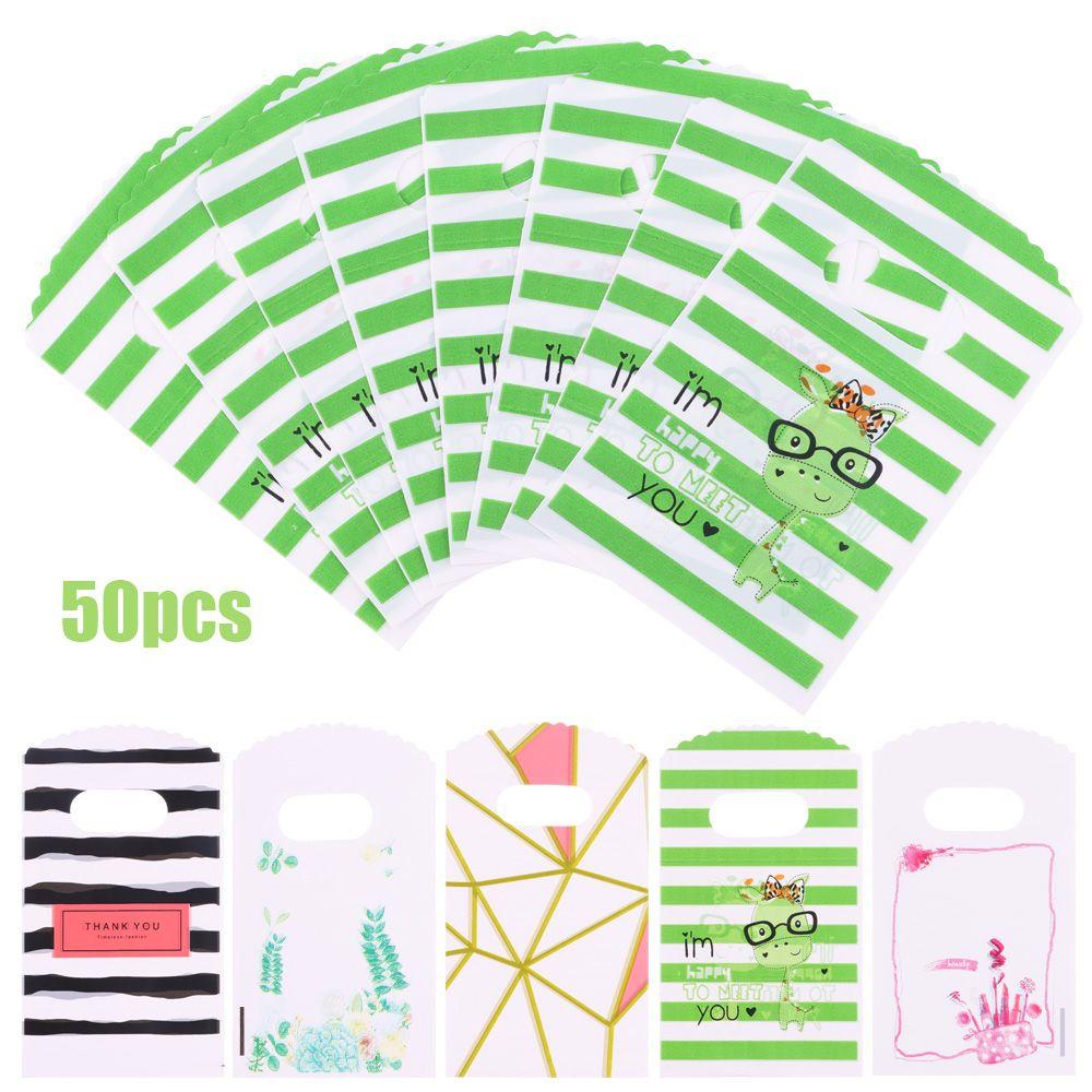 Túi Nhựa Mini Có Quai Cầm Kích Thước 9 * 15CM