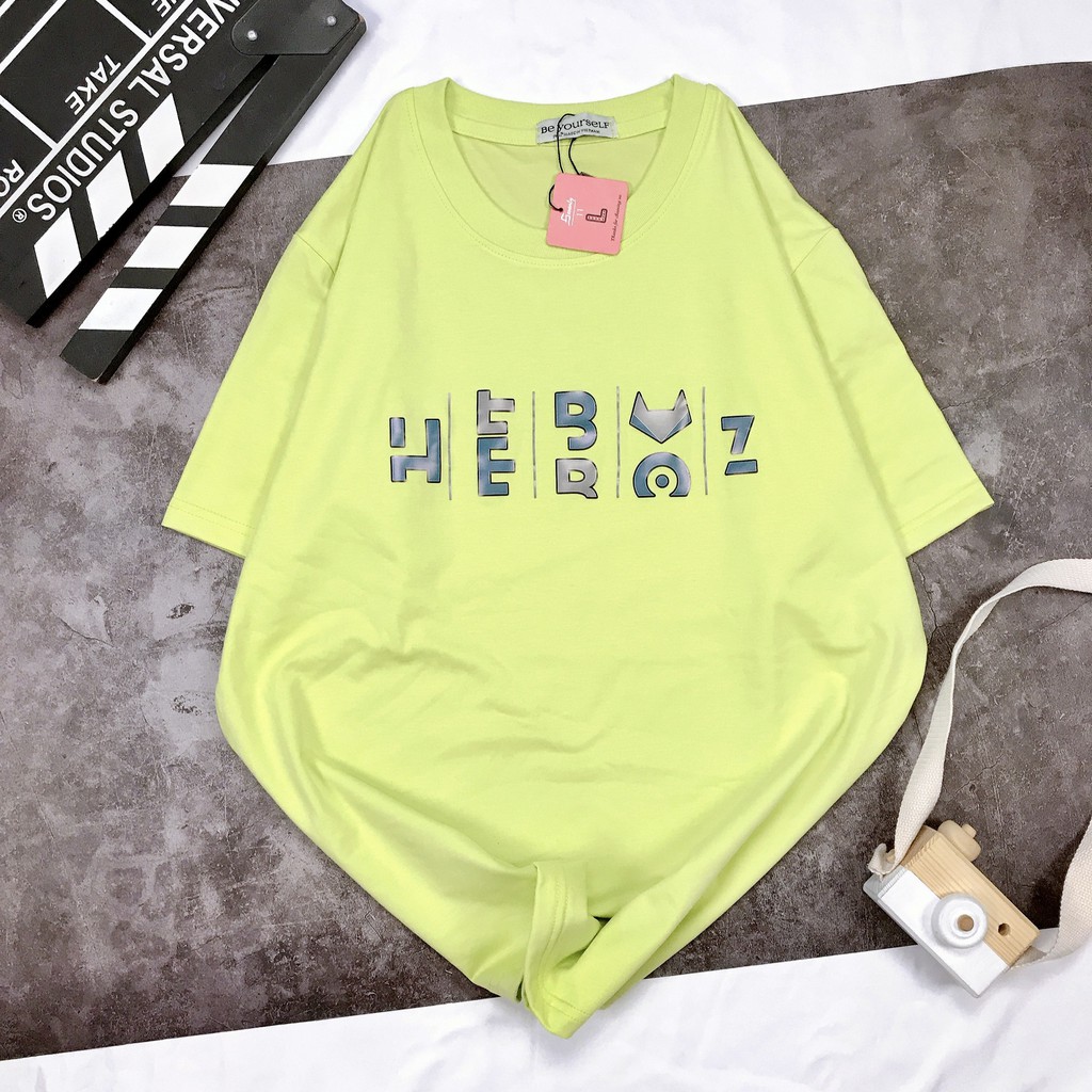 [HÌNH THẬT TỰ CHỤP] - Áo thun tay ngắn Be Yourself unisex size M L - HEBOZ