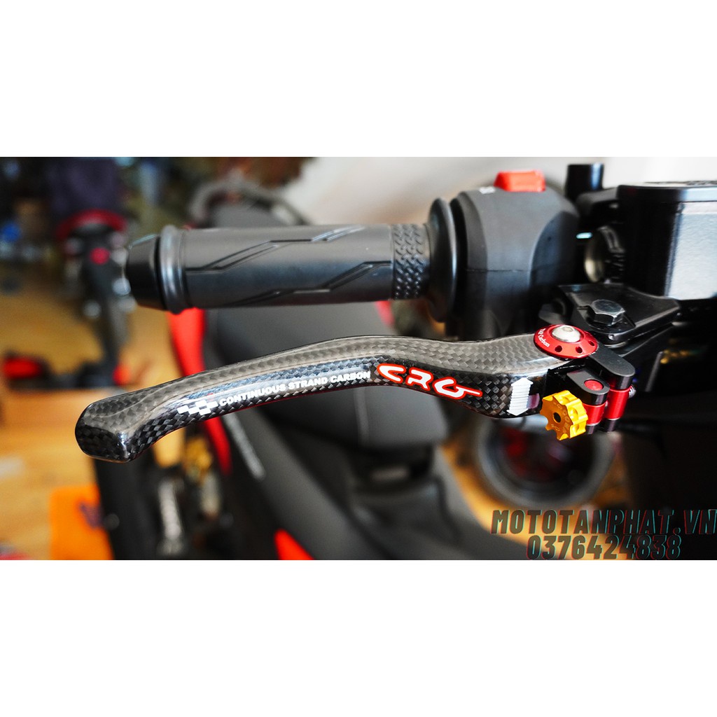 Tay côn phanh Carbon crg exciter 150-155