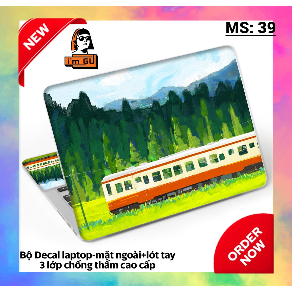 BỘ DECAL CUTE DÁN BẢO VỆ TRANG TRÍ LAPTOP  Decal cao cấp 3 lớp chống thấm TẤT CẢ CÁC DÒNG MÁY MACBOOK/ACER/HP/DELL | BigBuy360 - bigbuy360.vn