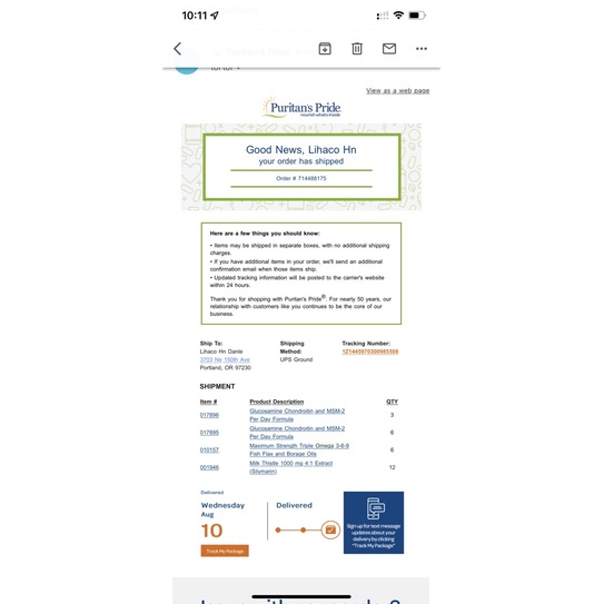 Viên uống dầu cá bổ sung OMEGA 3-6-9 Puritan Pride Mỹ 120v