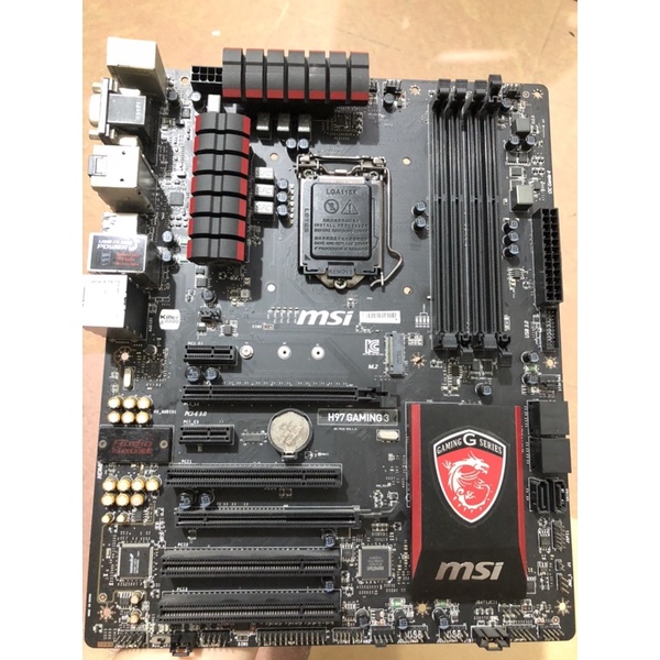 [Mã Sale hoàn 50k cho đơn từ 1tr] H97 gmaing 3 MSI mới 98% đen cực chất