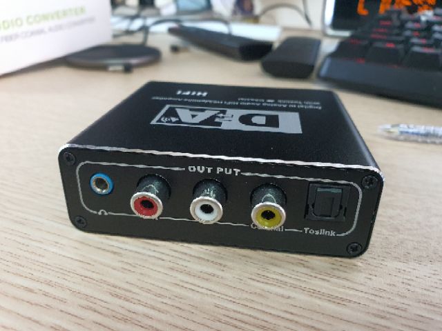 Bộ chuyển đổi âm thanh Audio Converter Digital Fiber Coaxial