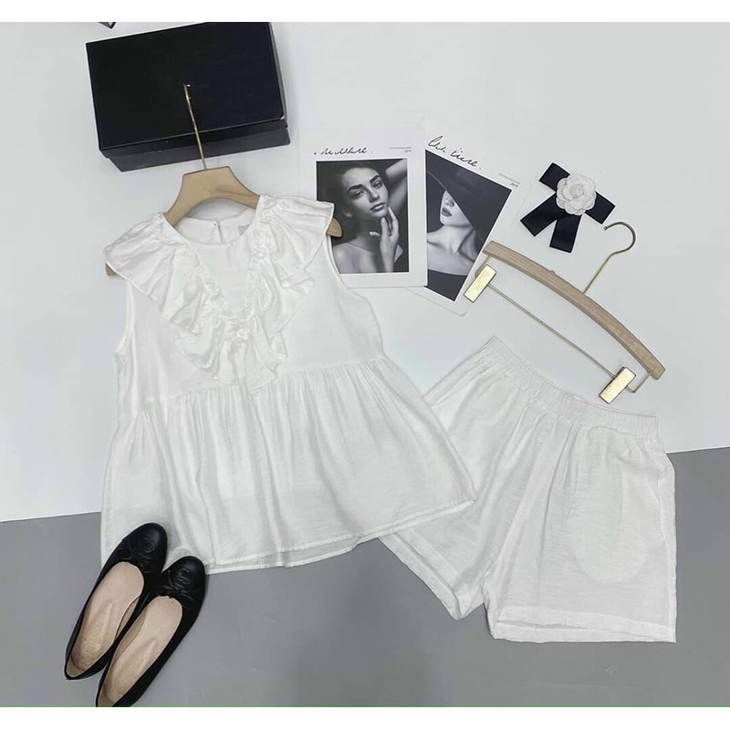 Set Bộ Đẹp - Set Bộ Tiểu Thư Thiết Kế Chất Liệu Đũi Cao Cấp - Thời Trang Dressery Store
