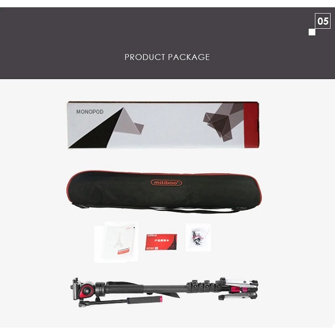 Chân máy Monopod Miliboo MQB