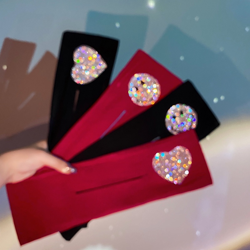 Băng Đô Cài Tóc Màu Trắng Đen Phong Cách Mới 2022 Cho Bé Gái