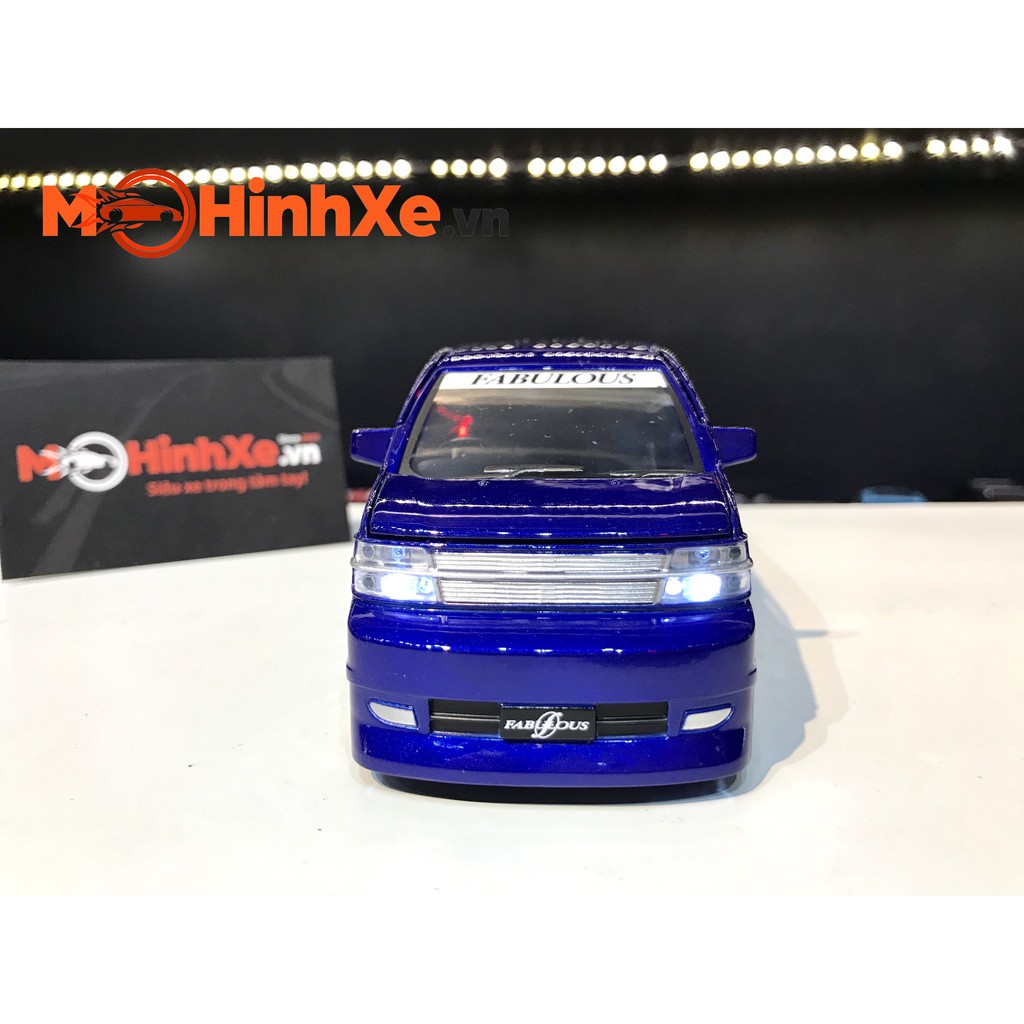 MÔ HÌNH XE NISSAN ELGRAND FABULOUS 1:32 JACKIEKIM