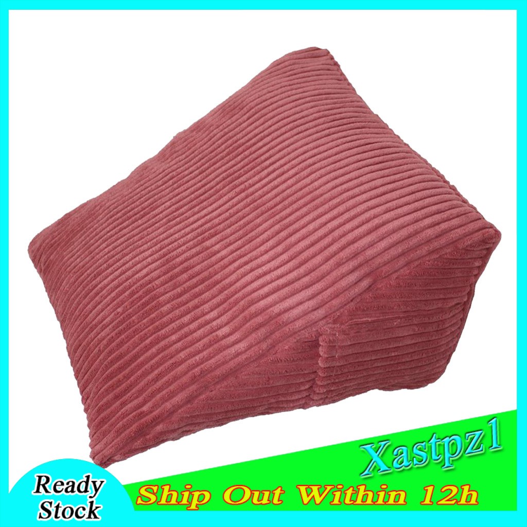 [Ready Stock] Wedge Reading Pillow Sofa Bed Rest Cushion for Adults Kids