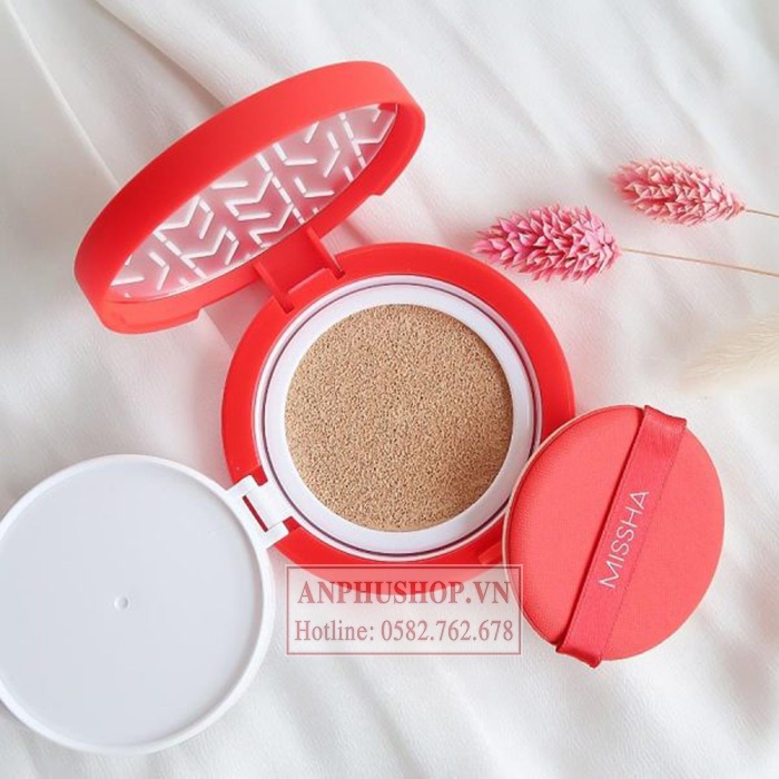 Phấn Nước Che Phủ Missha Velvet Finish Cushion 50+ PA+++ Hàn Quốc ( Hàng chính hãng )