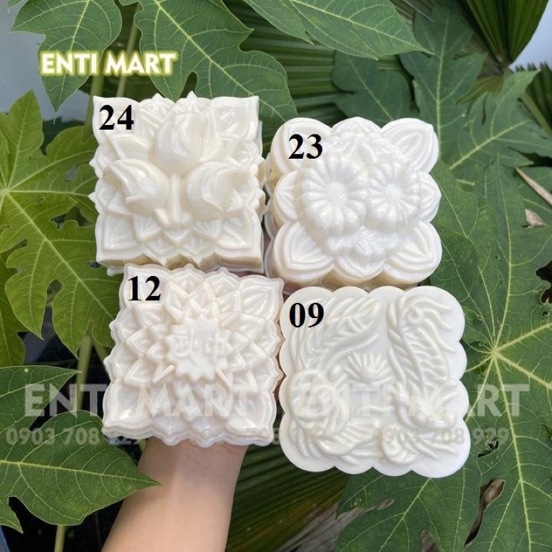 Khuôn Rau Câu, Rau Câu Trung Thu, Khuôn Thạch 9cm