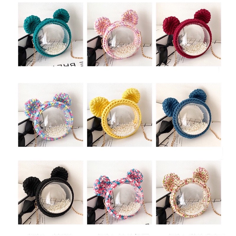 Set nguyên liệu túi cầu tai gấu (CÓ VIDEO HƯỚNG DẪN)