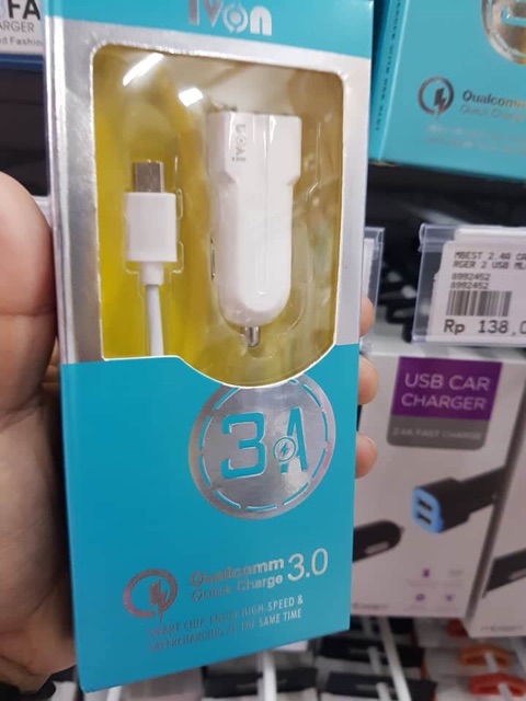 Cục Sạc Xe Hơi Cổng Usb Chất Lượng Cao