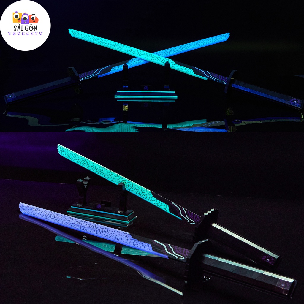 Đồ Chơi Lắp Ráp Xếp Hình Mô Hình Thanh Kiếm Magiced Blade Knife Của Killer Seven DK1505 Với 853 PCS